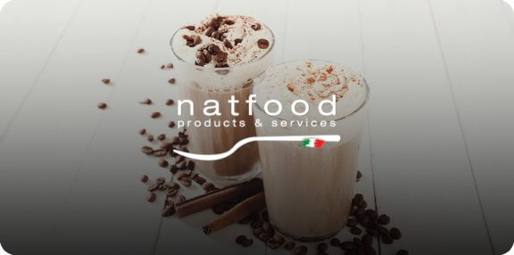 Banner con Logo natfood