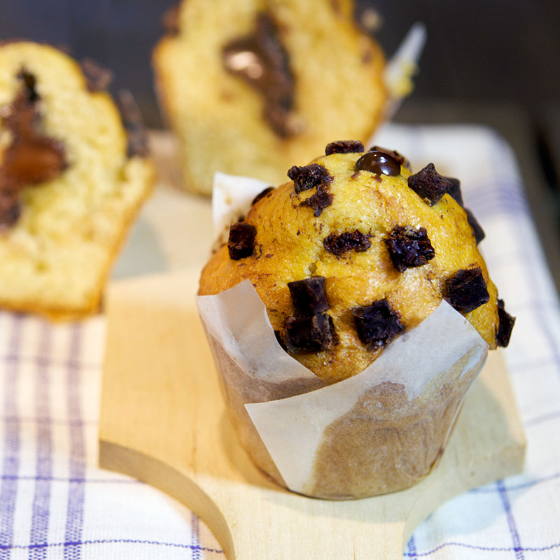 CHOCOLATE CHIPS MUFFINS 15 x 95g